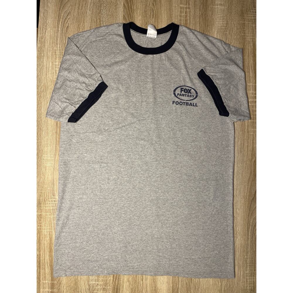 Fox Fantasy Football 2007 Grey and Navy TShirt